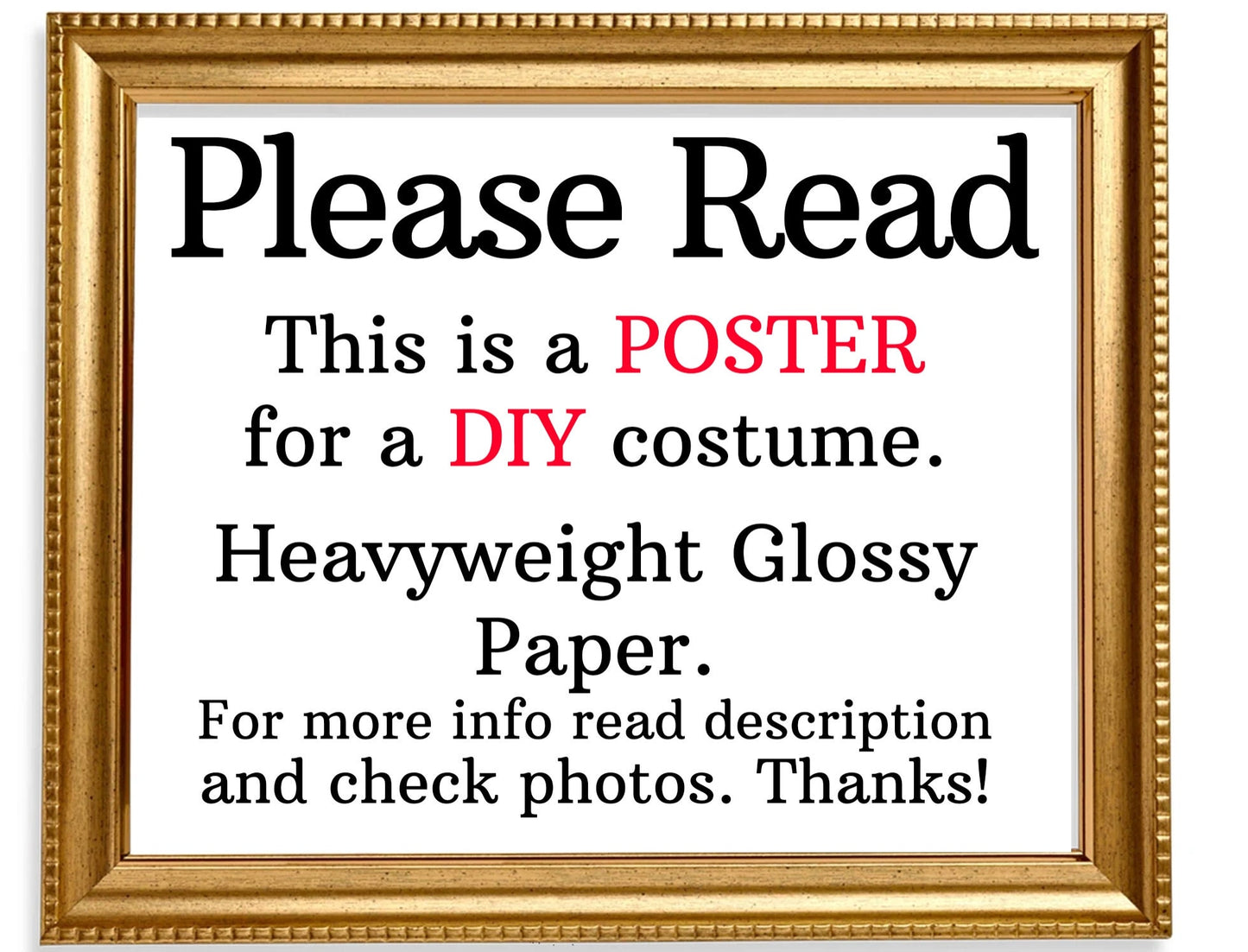 Broccoli Halloween Costume, Photo Prop, DIY Poster, Personalized, Customized, Photo Booth Selfie Frame