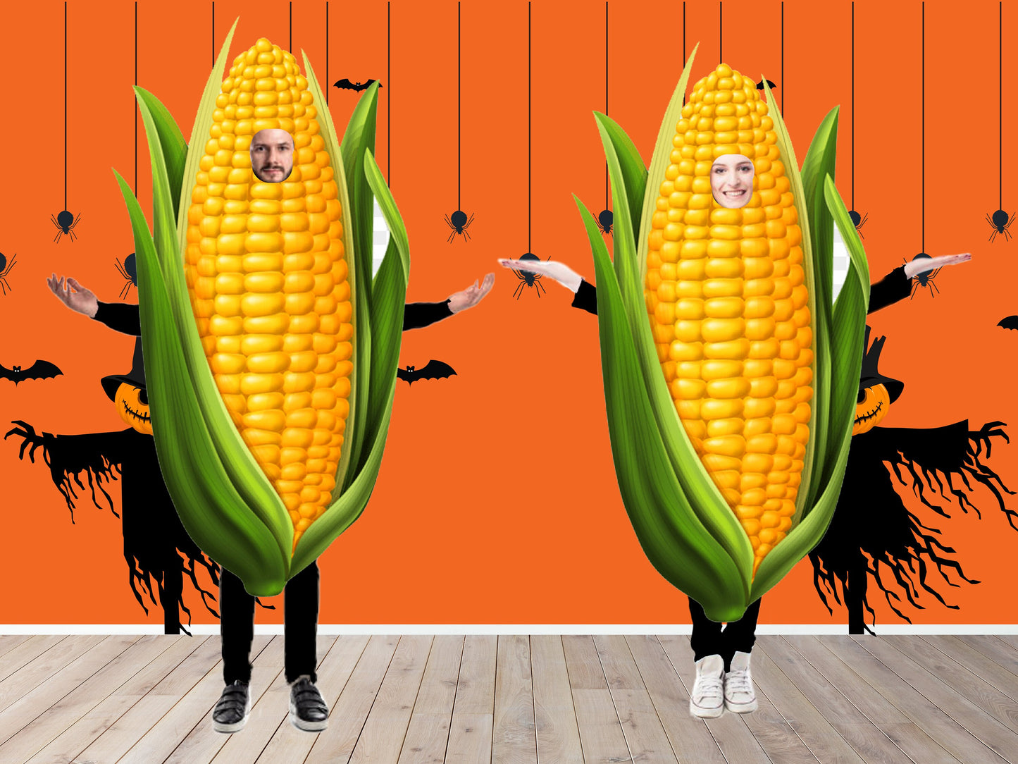 Corn Halloween Costume, Photo Prop, DIY Poster, Personalized, Customized, Photo Booth Selfie Frame